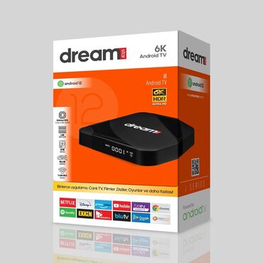 cin nömrələr: Yeni Smart TV boks Dreamstar 2 GB / 16 GB, Android, Ödənişli çatdırılma, Rayonlara çatdırılma