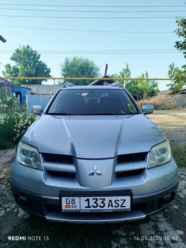 арзан машиналар: Mitsubishi Outlander: 2007 г., 2 л, Механика, Бензин, Кроссовер