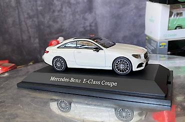 Avtomobil modelləri: Коллекционная модель Mercedes-Benz E-class W213 Coupe white 2017 — 20