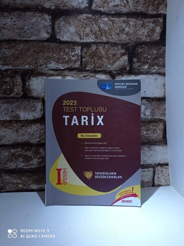 taim tarix test toplusu pdf: 2023-cü il buraxılışına aid olan bu test toplusu, Tarix fənni üzrə