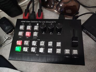 ищу ноутбук: HDMI Video Switcher For Live Stream & TV — компактный видеомикшер