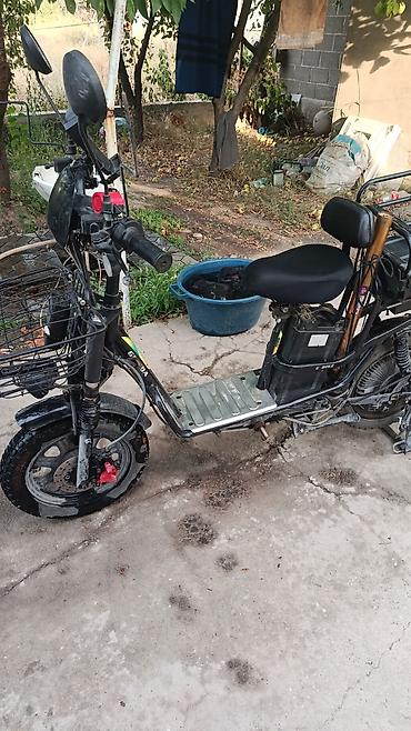 Скутерлер: Электроскутер (E-Bike) с большим грузовым багажником Характеристики и — 4