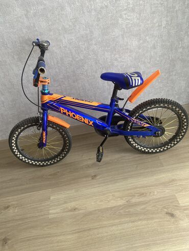 детские хаданок: Продаю: велосипед детский, фирмы Phoenix цвет синий с оранжевым на