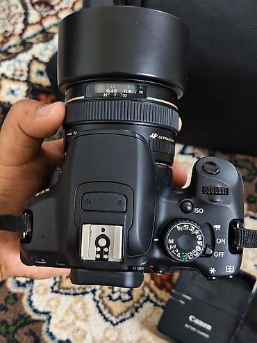 Фотоаппараты: CANON 650D 50MM F1.4
СОСТОЯНИЕ КАК НОВЫЙ 
ЦЕНА 25000 СОМ — 2