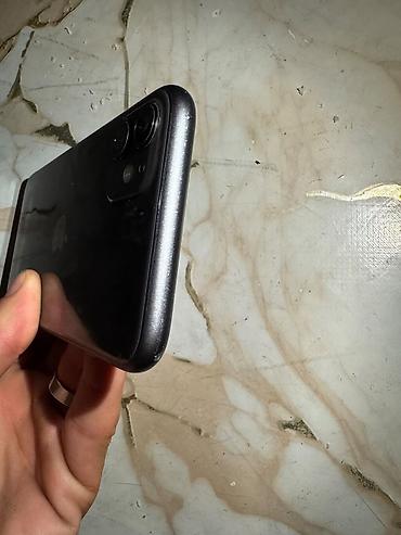 iphone x batarya orjinal: IPhone 11, 64 GB, Qara, Barmaq izi, Face ID — 4
