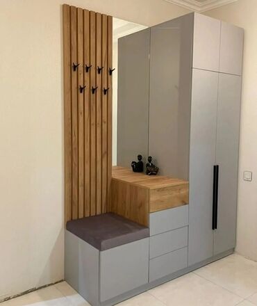 Sifarişlə dolablar: Düz dolab, Dəhliz üçün, Paltar üçün, Açılan, Quraşdırıla bilən, 4 qapılı — 22