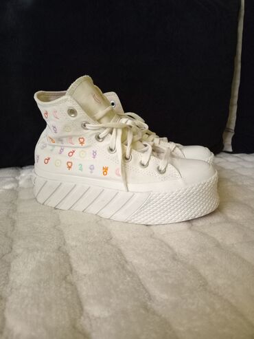 Women's Sneakers and athletic shoes: Converse, 37, bоја - Bež — 4