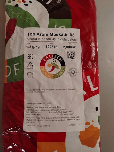 Souslar və ədviyyatlar: Nitrit duzu 0.6 — 2