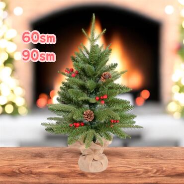 Yeni il ağacları: Yolkalar 60-300sm Hər qiymete var whatsappdan yazin olcusun ve — 6