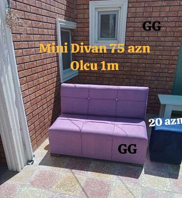 metbex divanlar: Mini-divan, Yeni, Açılmayan, Bazasız, Parça, Ödənişli çatdırılma