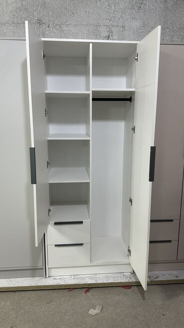 Шкафы для одежды: Шкаф для одежды, Новый, Прямой, ЛДСП — 6