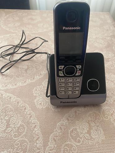 Məişət texnikası: Panasonic ev telefonu, çox az işlənib, yenidən fərqsizdir, hrç bir — 1