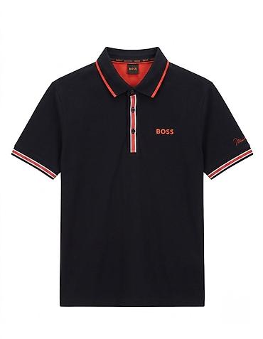 Футболки: Мужская футболка, L, Boss, Новый, цвет - Оранжевый, Самовывоз — 1