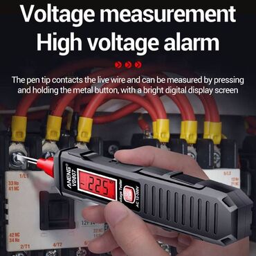 Multimetri: Voltmetar Tester napona Detektor Aneng VD807 Pametni voltmetar — 3