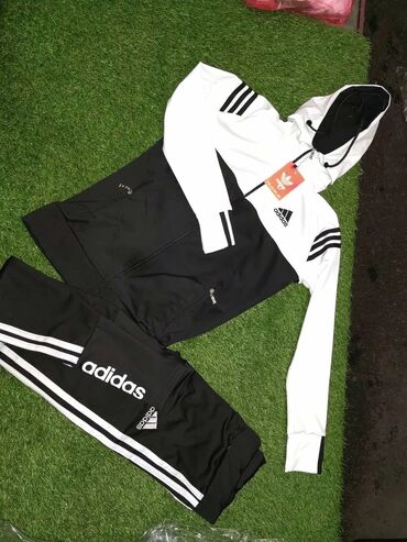 Trenerke: Komplet, S, Adidas, bоја - Šareno, Poliester — 3