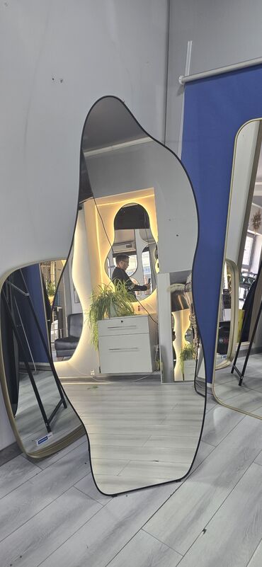 Зеркала: Зеркало на заказ от 2500 сом за м2! Производство Россия, 4мм толщина — 12