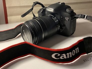 canon çanta: Fotoaparat Canon EOS 7D, Mark2 (professional) Ela veziyyetdedir, demek