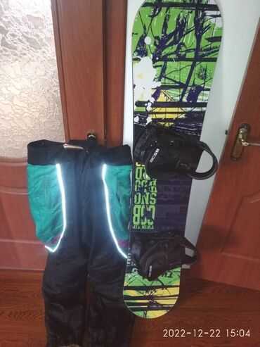 Сноуборды: Фристайл, С креплениями, Б/у — 6