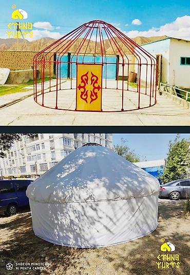 Юрты: Темир боз үйлөр сатылат. Баасы 65000 сом. 1.5-2 ай эле тигилди — 4