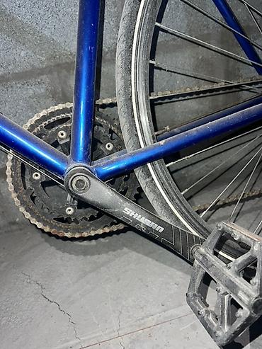 low 2 fixed gear: Дорожный/шоссейный велосипед с прямой стальной рамой классической — 6