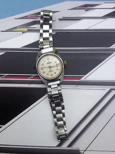 Ručni satovi: Omikron 3360 Swiss Made 21 Rubis navijač Aretta navijač dat. Cena za — 12