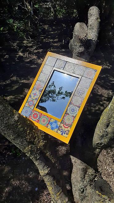 Güzgülər: Güzgü Divar üçün, Düzbucaqlı, Dekorativ, Çərçivə ilə — 3