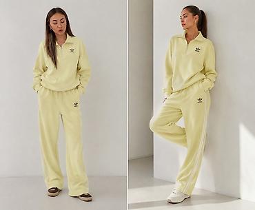 кофта adidas: Женский спортивный костюм adidas Originals - Комплект: худи/свитшот с — 1