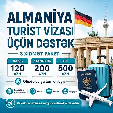 Digər xidmətlər: Xidmət: Litva və Almaniya turist vizası üçün peşəkar dəstək Təsvir: - — 2