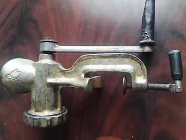 auto car kit: Vintage ručna mašina za mlevenje mesa (SSSR), po standardu GOST — 2