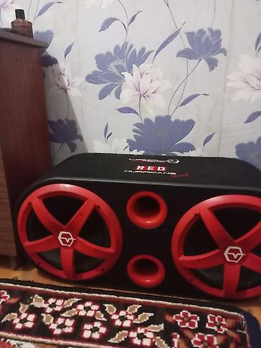 Avtoelektronika: URAL Sound “Red Hurricane” Duel subwoofer qutusu - İki ədəd iri — 1