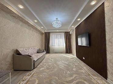 нужны квартиранты: 3 комнаты, 110 м², Асанбай мкр Элитка, 5 этаж, Дизайнерский ремонт — 3