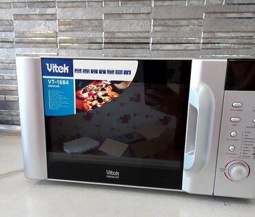 Mikrodalğalı sobalar: Mikrodalğalı soba Vitek, Ayrıca dayanan, Mikrodalğalar ilə, rəng - Boz, Yeni lalafo.az -da Mikrodalğalı sobalar: Mikrodalğalı soba Vitek, Ayrıca dayanan, Mikrodalğalar ilə, rəng - Boz, Yeni