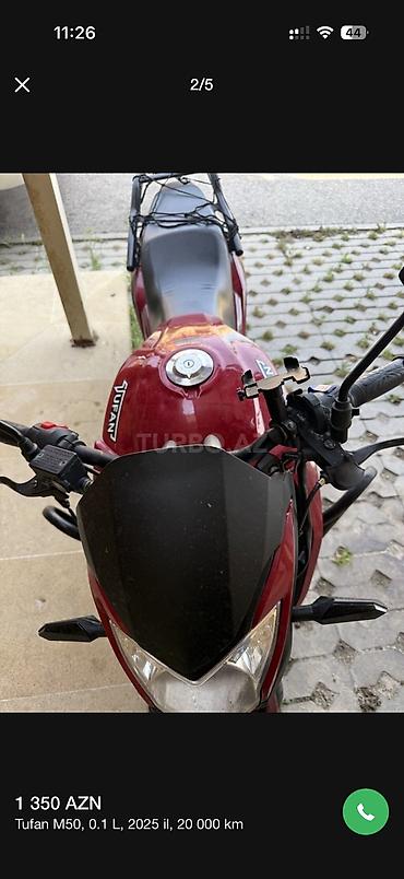 nama motorcycle: Tufan - m50n, 80 sm3, 2024 il, 20000 km — 4