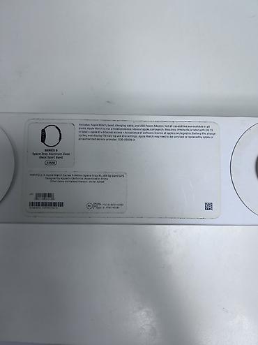 Техника и электроника: Apple Watch Series 5 (Space Gray, Qara Sport kəmər) yaxwi veziyyetdedi — 2