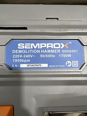 hamm: Отбойный молоток SEMPORX SDH6501 Отбойник Особенности и — 2