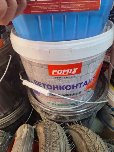изделия из бетона: Грунтовка "Бетонконтакт" от Fomix в пластиковом ведре объемом 10