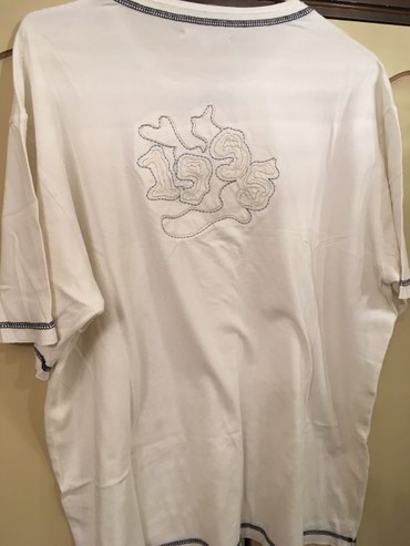 Majice: Kvalitetna bela majca, tfy product, veličina L, sa diskretnim vezom na — 6