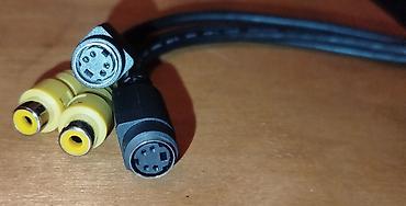 s video kabel: Video kabel. ATİ 9 pin S-video RCA — 1
