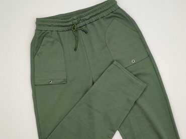 spodnie czarne tech fleece: Cargo, Spodnie dresowe damskie, rozmiar 4XL