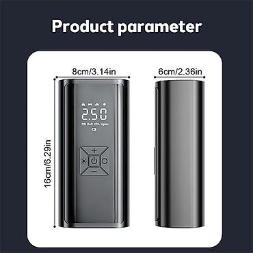 mon af: Powerbanklı naqilsiz və işıqlı yığcam təkər nasosları, ünvan 28May — 4