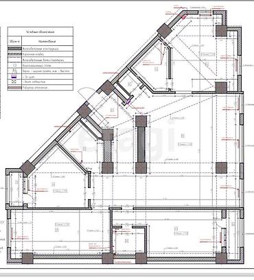 1х комнатные квартиры: 3 комнаты, 92 м², Элитка, 12 этаж, ПСО (под самоотделку) — 7