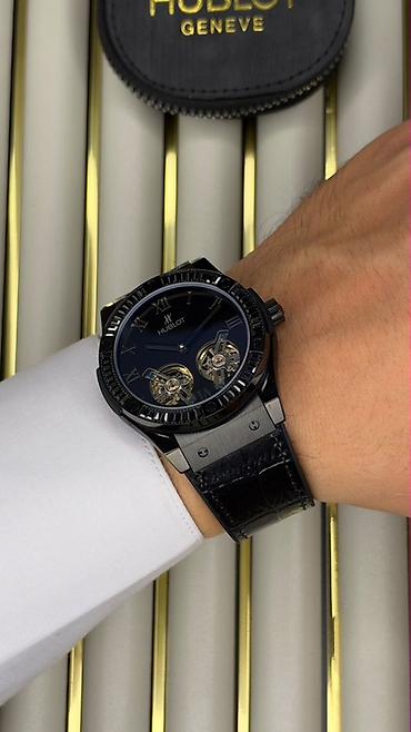 saat romanson: Yeni, Qol saatı, Hublot, rəng - Qara — 10
