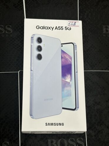 samsung gt s3500: Samsung Galaxy A55, 128 GB, rəng - Ağ, Zəmanət