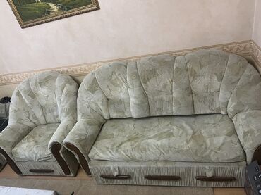 Divanlar: İşlənmiş, Klassik divan, 2 kreslo, Divan