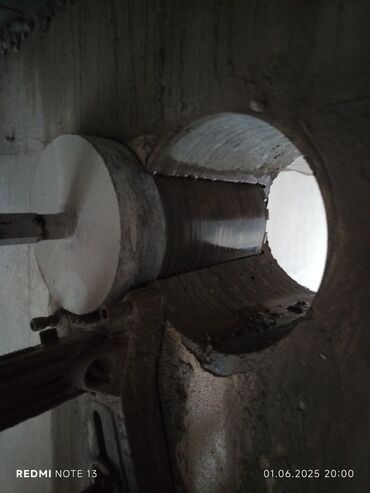 Beton işləri: Səssiz tozsuz səliqəli kəsim. Beton katlavan monolit kubik — 17