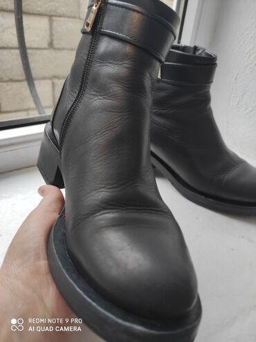 резиновая обувь: Сапоги, 36.5, цвет - Черный
