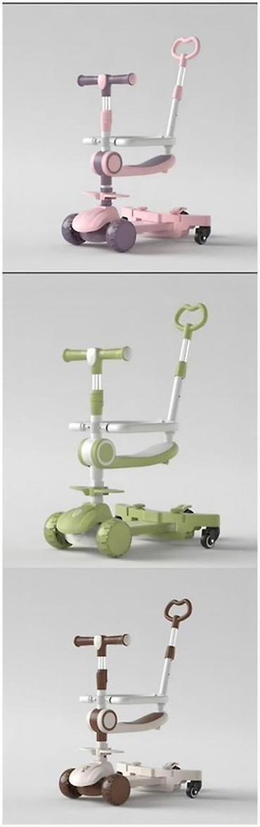 Детские самокаты: Детский самокат, Трёхколёсный — 30