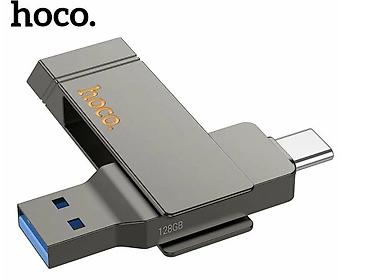 Спецодежда: USB 3.2 - USB-C Флеш-накопитель " HOCO" UD15, 128 ГБ — 1