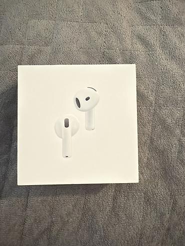 apple wotch: Yeni Simsiz (Bluetooth) Qulaqcıqlar, Apple, rəng - Ağ — 1