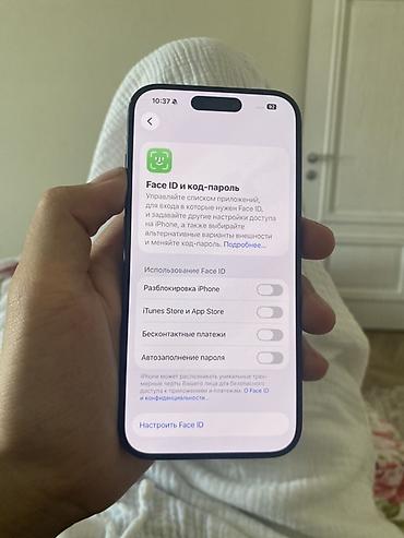 ipone 9: IPhone 15 Pro, Б/у, 128 ГБ, Blue Titanium, 89 % — 6